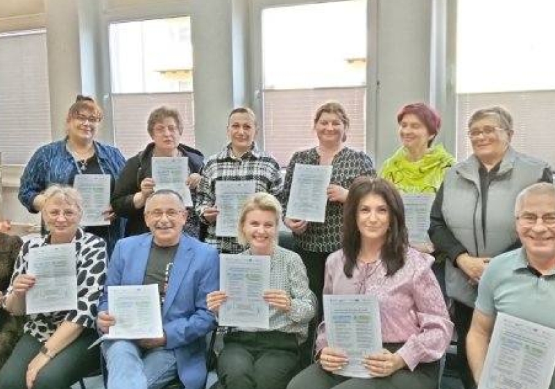 Promocja projektu EFS - spotkanie informacyjne w GOPS w Złotowie